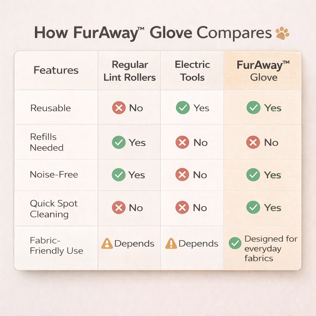 FurGrab Pro Glove -Efficient Pet Hair Remover Glove