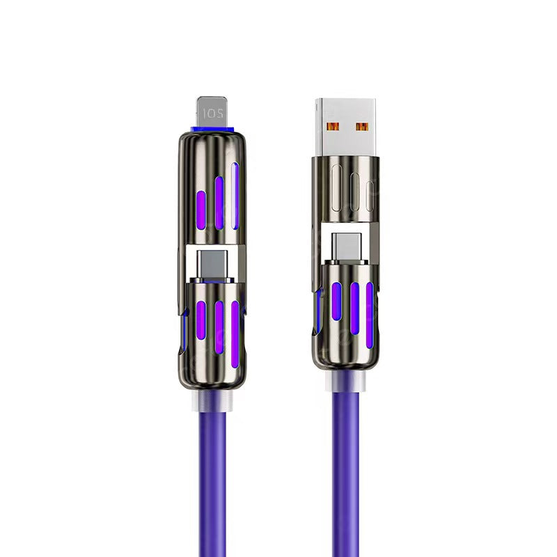 240W 4-in-1 Fast Charging Cable