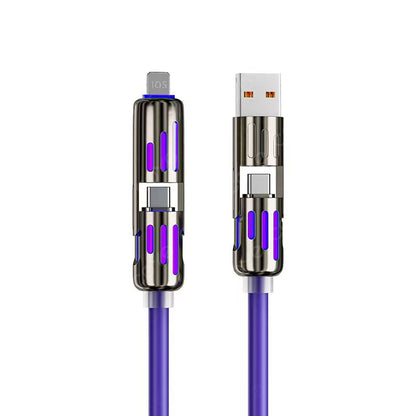 240W 4-in-1 Fast Charging Cable