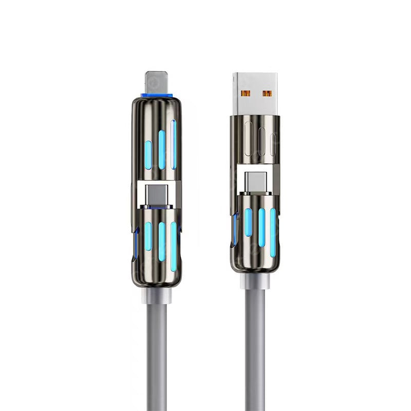 240W 4-in-1 Fast Charging Cable
