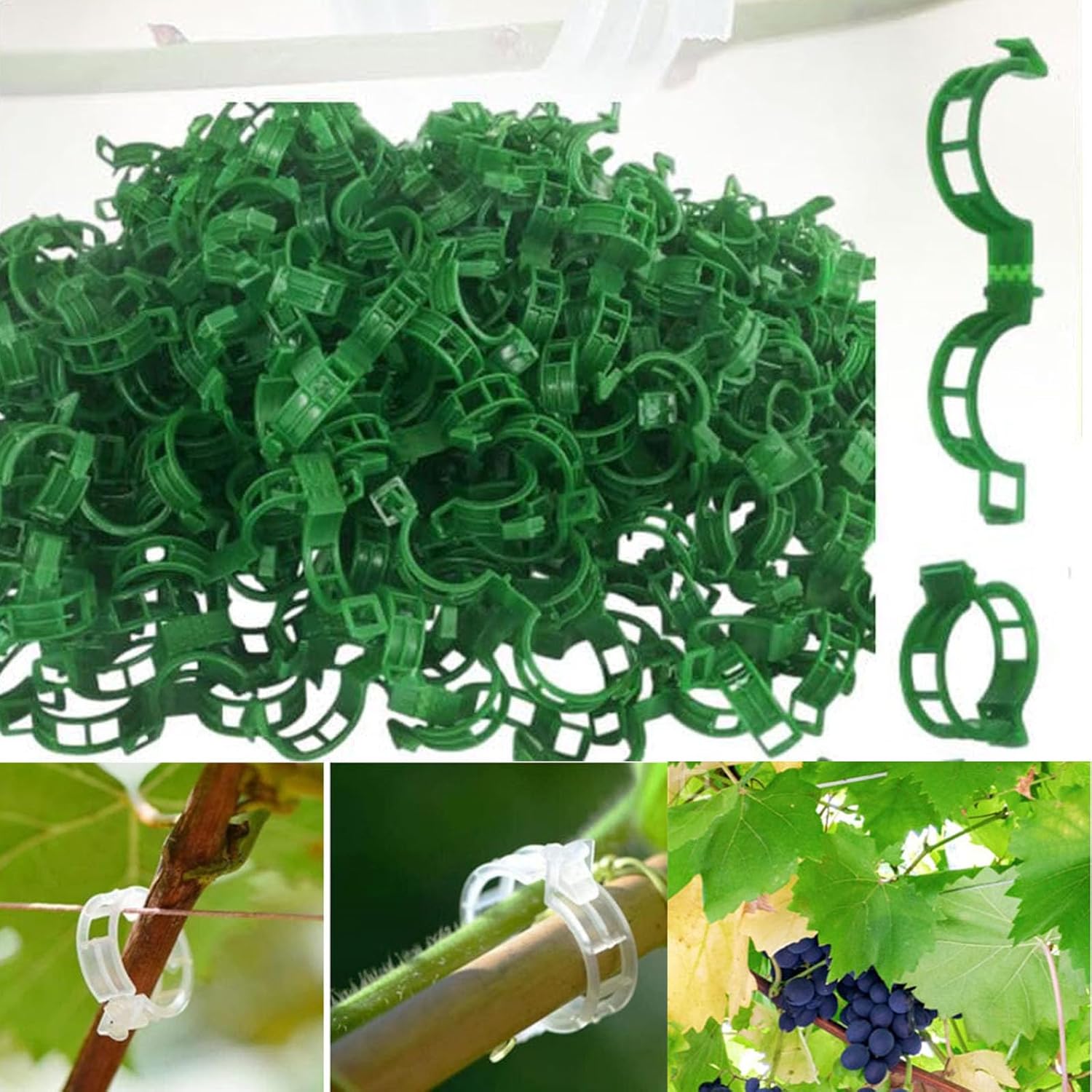 Reusable Plant Support Clips