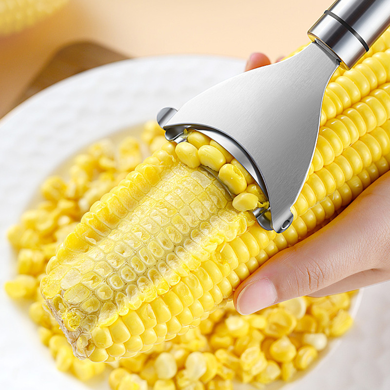 🌽Corn Kernel Peeler – Easy Corn Cob Stripper for Quick Kernel Removal