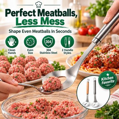 Stainless Steel Meatball Maker Spoon – Make Perfect Meatballs Every Time