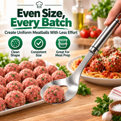 Stainless Steel Meatball Maker Spoon – Make Perfect Meatballs Every Time