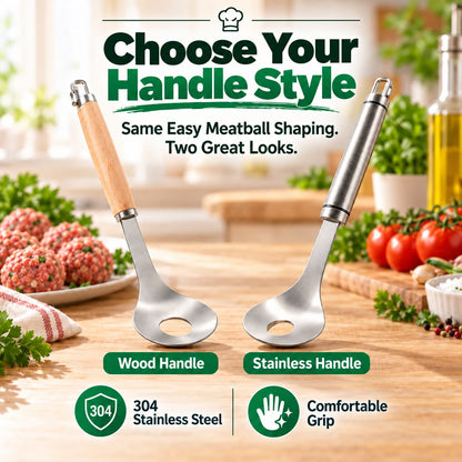 Stainless Steel Meatball Maker Spoon – Make Perfect Meatballs Every Time