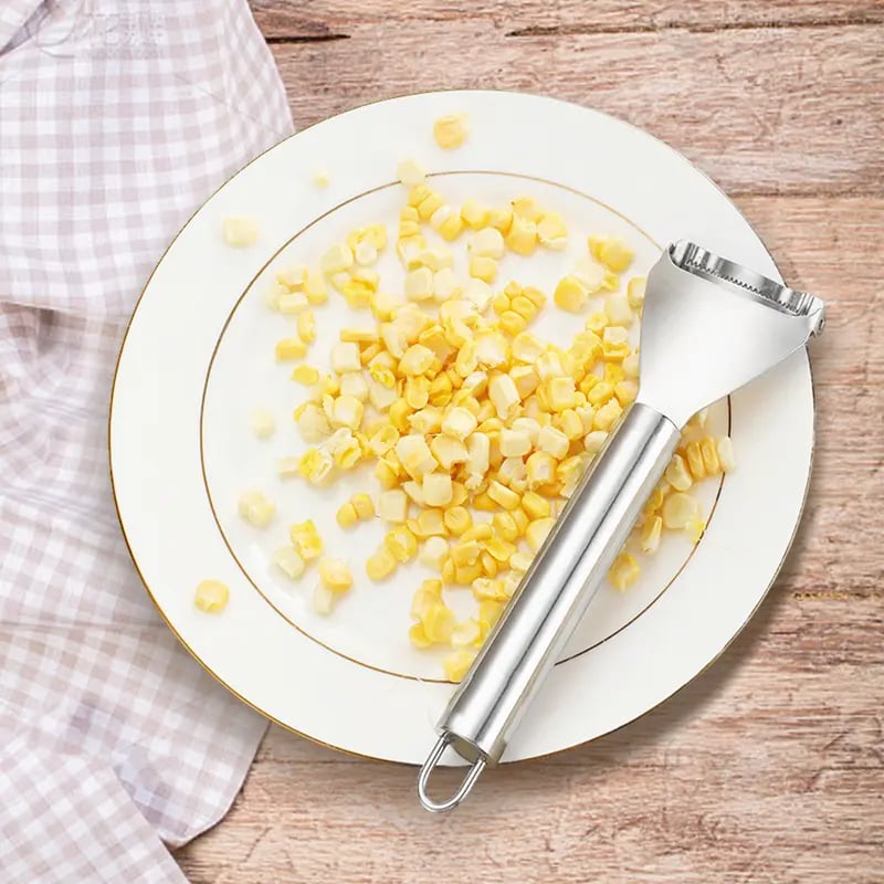 🌽Corn Kernel Peeler – Easy Corn Cob Stripper for Quick Kernel Removal
