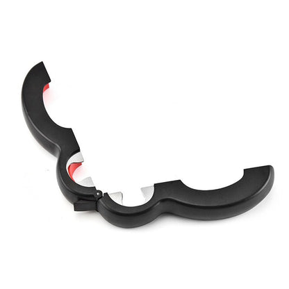 6-in-1 Multifunctional Bottle Opener – Stainless Steel | Opens Jars, Cans, Beer & More | Kitchen Essential