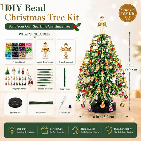 DIY Beaded Christmas Tree Kit