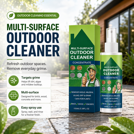 🔥 FINAL DAY — BUY MORE, GET MORE FREE!🏆 Multi-Surface Outdoor Cleaner Concentrate