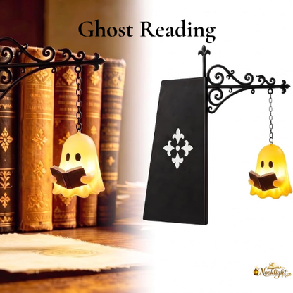 Cute Ghost Bookshelf Lamp