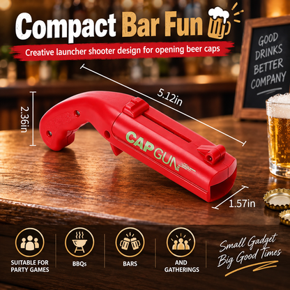 🍺 Creative Cap Launcher Bottle Opener – Fun Bar Gadget & Gift for Him 🎁