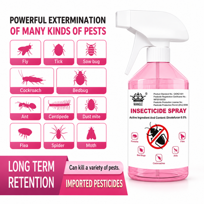 Effective Multi-Functional Household Pest Control, Easy-Use Insect Treatment, Powerful Formula to Get Rid of Cockroaches and Other Indoor Insects Insecticide