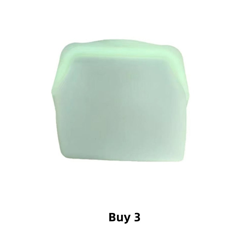Leakproof Reusable Silicone Storage Bags