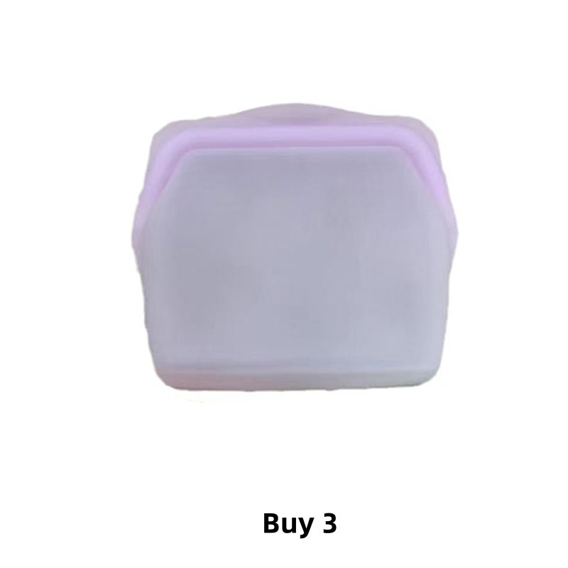 Leakproof Reusable Silicone Storage Bags